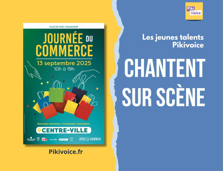 Venez à la rencontre de Pikivoice à la Journée du Commerce de Rueil-Malmaison
