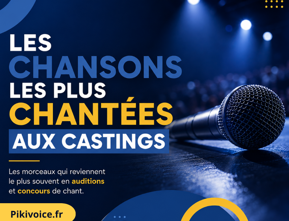 Les chansons les plus chantées aux castings